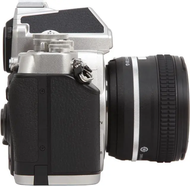 Alt view image 3 of 7 - Nikon Df 1528 Silver 16.2 MP Digital SLR Camera with 50mm f/1.8 Lens