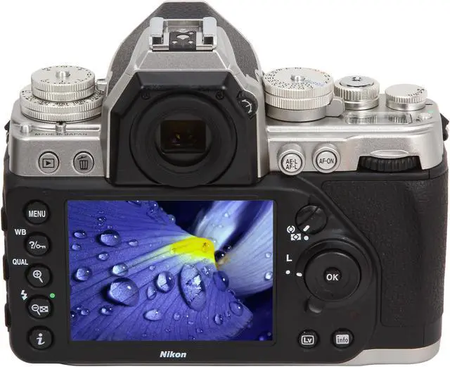 Alt view image 4 of 7 - Nikon Df 1528 Silver 16.2 MP Digital SLR Camera with 50mm f/1.8 Lens