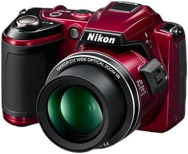 nikon coolpix l120 red