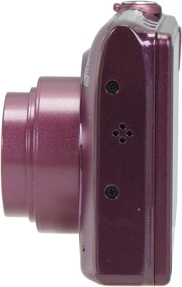 Alt view image 3 of 8 - Nikon COOLPIX S5300 Plum 16 MP 8X Optical Zoom 26mm Wide Angle Digital Camera HDTV Output