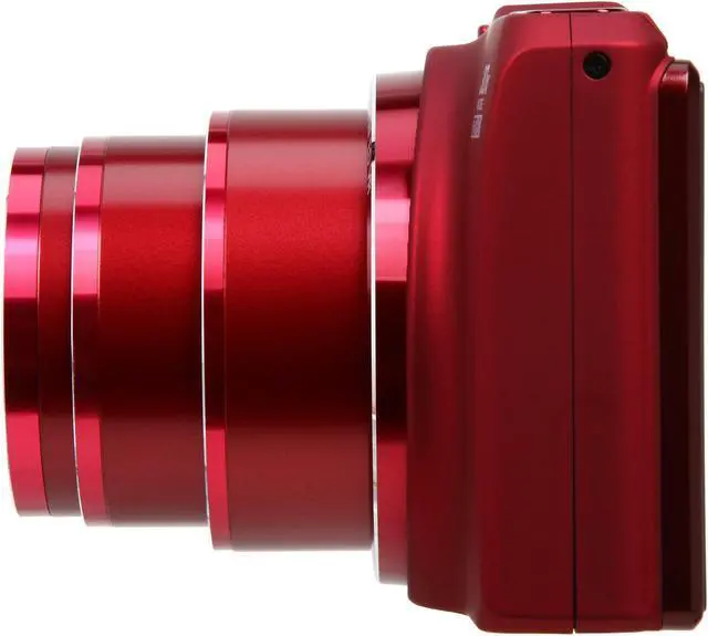 Alt view image 5 of 9 - Nikon COOLPIX S9700 Red 16.0 MP 30X Optical Zoom Digital Camera HDTV Output