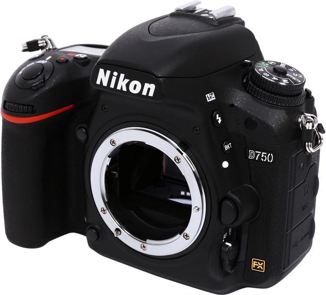 Used Nikon D750 24.3 Megapixel FX-Format Digital SLR Camera Body 1543