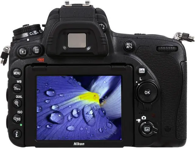 Alt view image 5 of 10 - Nikon D750 1543 Black 24.3 MP Digital SLR Camera - Body