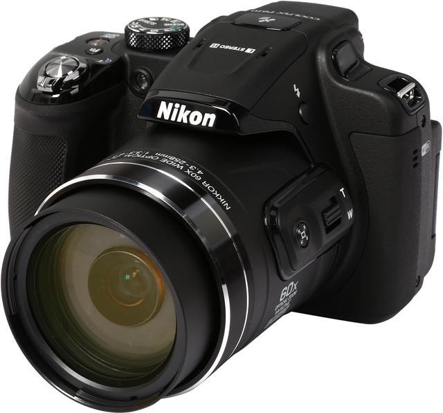 Open Box: Nikon COOLPIX P610 Black 16.00 MP 24mm Wide Angle