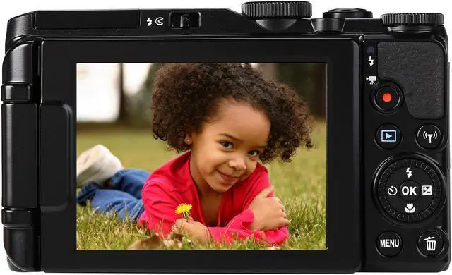 Alt view image 4 of 10 - Nikon COOLPIX S9900 Black 16.00 MP 30X Optical Zoom Wide Angle Digital Camera