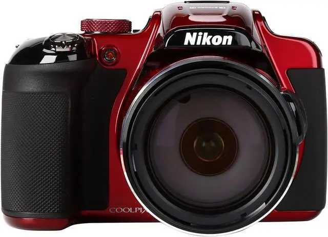 Nikon COOLPIX P610 Red 16.00 MP 24mm Wide Angle Digital Camera