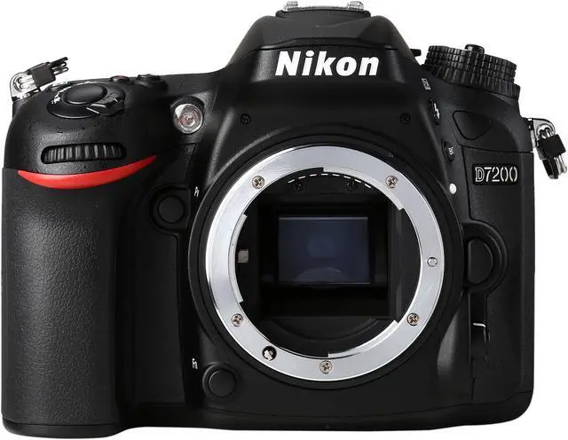 Alt view image 2 of 9 - Nikon D7200 1554 Black 24.2 MP Digital SLR Camera - Body Only