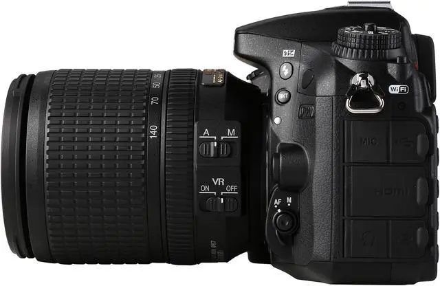 Alt view image 5 of 9 - Nikon D7200 1555 Black 24.2 MP Digital SLR Camera with 18-140mm VR Lens
