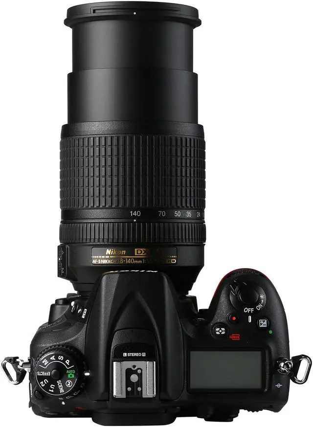 Alt view image 6 of 9 - Nikon D7200 1555 Black 24.2 MP Digital SLR Camera with 18-140mm VR Lens