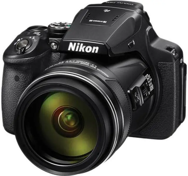 Main image of Nikon COOLPIX P900 Black 16.0 MP 83X Optical Zoom 24mm Wide Angle Digital Camera HDTV Output