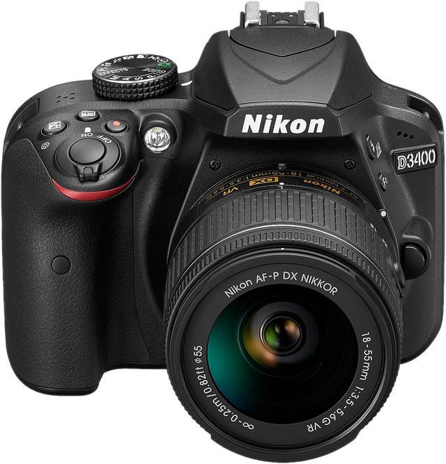 Nikon D3400 1571 DSLR Camera with 18-55mm Lens (Black) DSLR