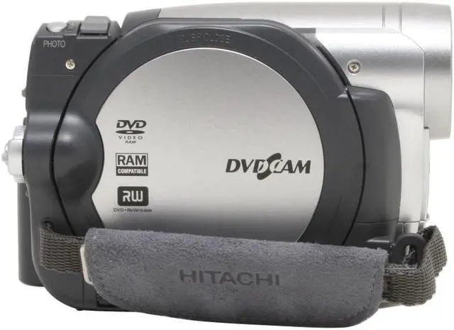 Alt view image 7 of 12 - HITACHI DZ-GX5020A 1/6" CCD 2.7" 16:9 Widescreen LCD 30X Optical Zoom DVD Camcorder