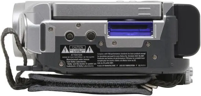 Alt view image 10 of 12 - HITACHI DZ-GX5020A 1/6" CCD 2.7" 16:9 Widescreen LCD 30X Optical Zoom DVD Camcorder