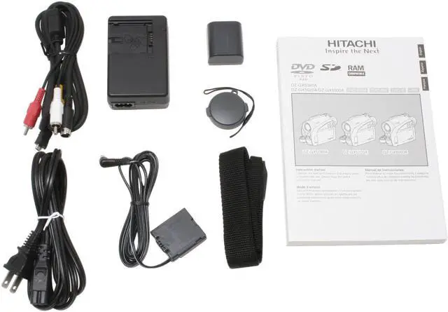 Alt view image 11 of 12 - HITACHI DZ-GX5020A 1/6" CCD 2.7" 16:9 Widescreen LCD 30X Optical Zoom DVD Camcorder