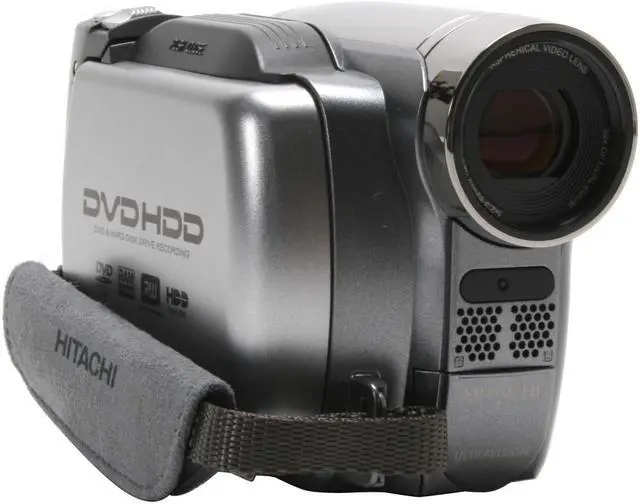 Alt view image 2 of 13 - HITACHI DZ-HS500A 1/6" CCD 2.7" LCD 30X Optical Zoom HDD/DVD/SD Hybrid Digital Camcorder