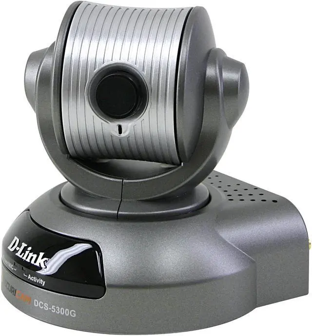 Alt view image 2 of 5 - D-Link DCS-5300G 640 x 480 MAX Resolution RJ45 High Speed 2.4GHz (802.11g) Wireless Network Camera