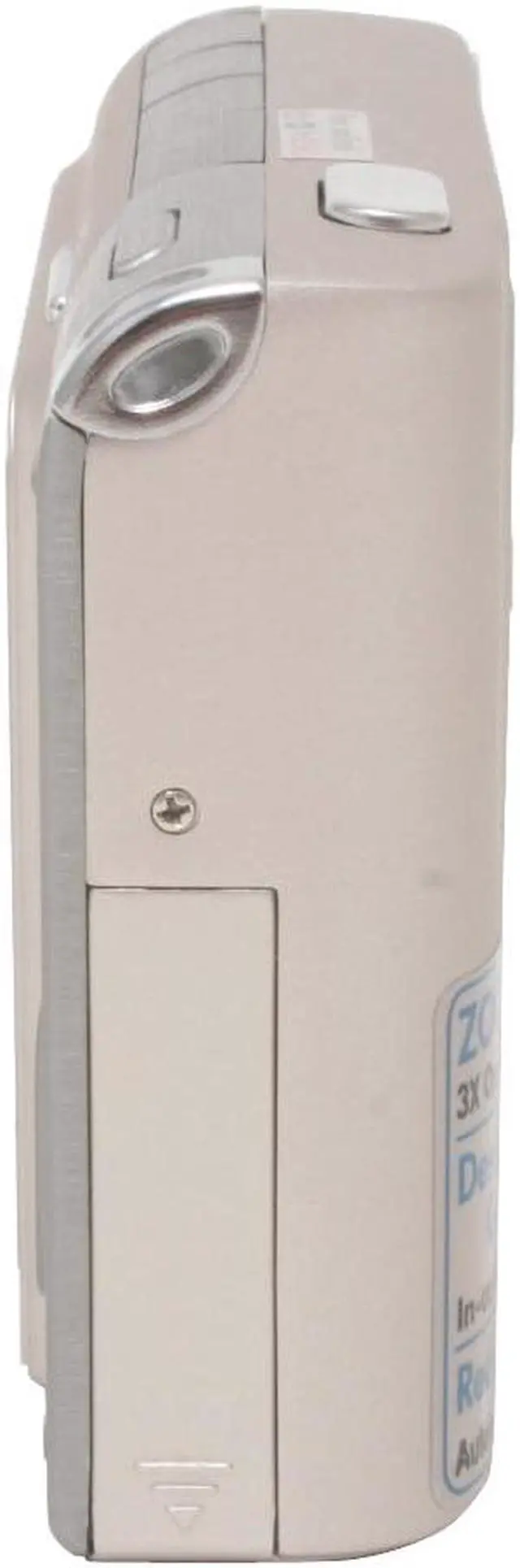 Alt view image 6 of 12 - HP R727 Silver 6.2 MP 3X Optical Zoom Digital Camera