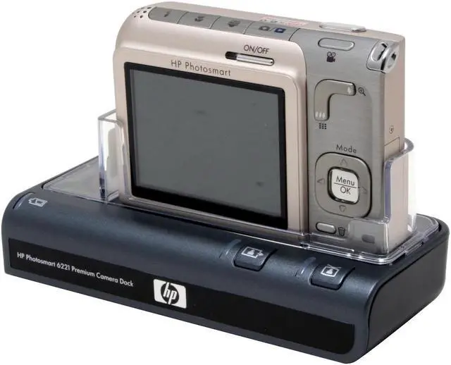 Alt view image 9 of 12 - HP R727 Silver 6.2 MP 3X Optical Zoom Digital Camera