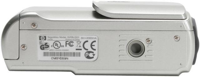 Alt view image 7 of 11 - HP Photosmart E327 Silver 5.0 MP Digital Camera