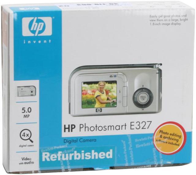Alt view image 11 of 11 - HP Photosmart E327 Silver 5.0 MP Digital Camera