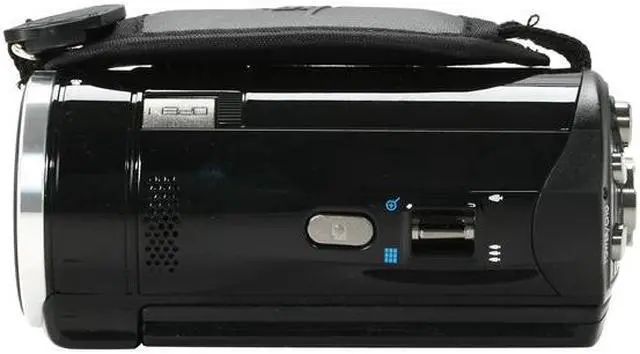 Alt view image 3 of 11 - HP V5061u Black 3" Touch LCD High Definition HDD/Flash Memory Camcorder