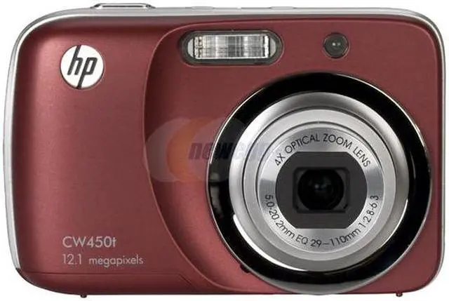 Main image of HP CW450TB Red 12MP 4X Optical Zoom Digital Camera