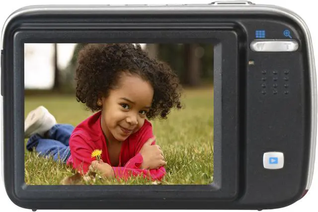 Alt view image 3 of 4 - HP CW450TB Red 12MP 4X Optical Zoom Digital Camera