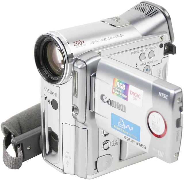 Canon Optura 500 MiniDV Camcorder - Newegg.com