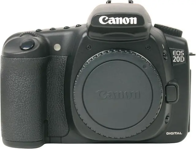 Alt view image 3 of 11 - Canon EOS 20D Black 8.25 MP Digital SLR Camera w/EF-S 18-55mm f/3.5-5.6 Lens