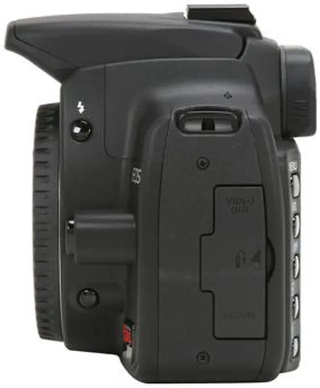 Alt view image 2 of 13 - Canon Digital Rebel XT Black 8.0 MP Digital SLR Camera - Body Only