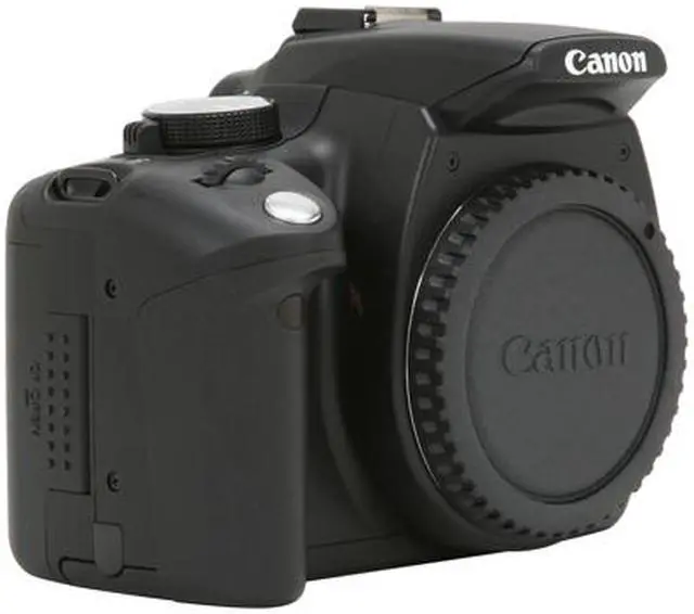 Alt view image 7 of 13 - Canon Digital Rebel XT Black 8.0 MP Digital SLR Camera - Body Only