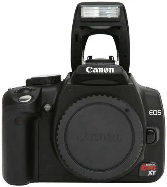 Alt view image 9 of 13 - Canon Digital Rebel XT Black 8.0 MP Digital SLR Camera - Body Only