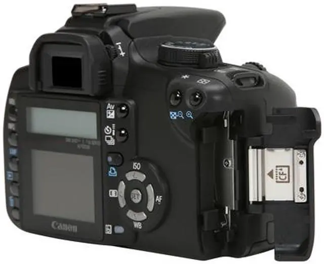 Alt view image 11 of 13 - Canon Digital Rebel XT Black 8.0 MP Digital SLR Camera - Body Only