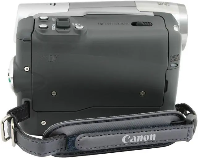 Alt view image 6 of 11 - Canon Elura 100 1/5" CCD 2.7" 123K LCD LCD 20X Optical Zoom MiniDV Camcorder