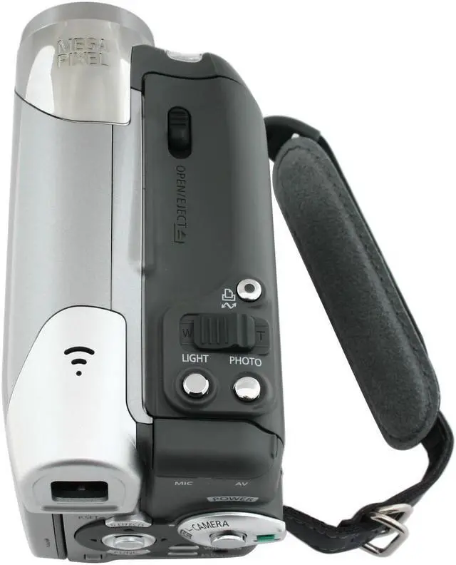 Alt view image 7 of 11 - Canon Elura 100 1/5" CCD 2.7" 123K LCD LCD 20X Optical Zoom MiniDV Camcorder