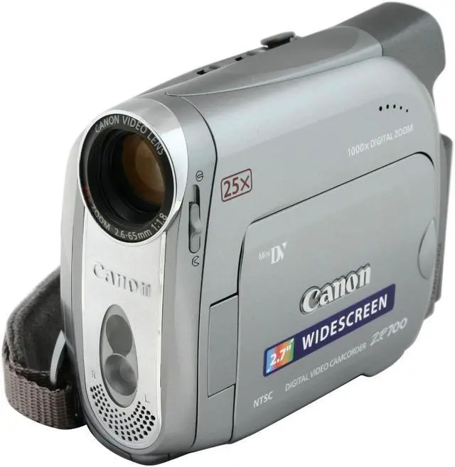 Main image of Canon ZR700 1/6" 680K CCD 2.7" 112K Widescreen LCD 25X Optical Zoom MiniDV Camcorder