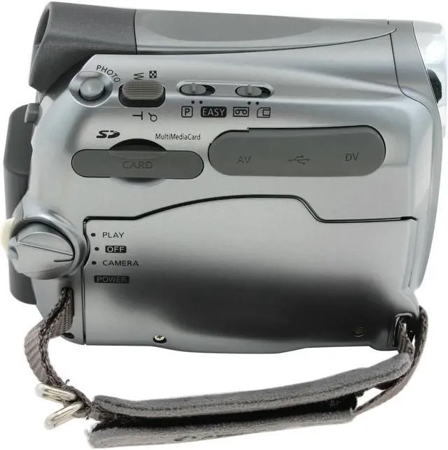 Alt view image 6 of 9 - Canon ZR700 1/6" 680K CCD 2.7" 112K Widescreen LCD 25X Optical Zoom MiniDV Camcorder