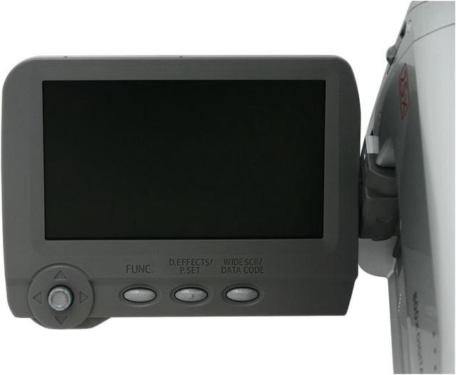 Alt view image 6 of 13 - Canon ZR600 1/6" 680K CCD 2.7" 112K LCD 25X Optical Zoom MiniDV Camcorder