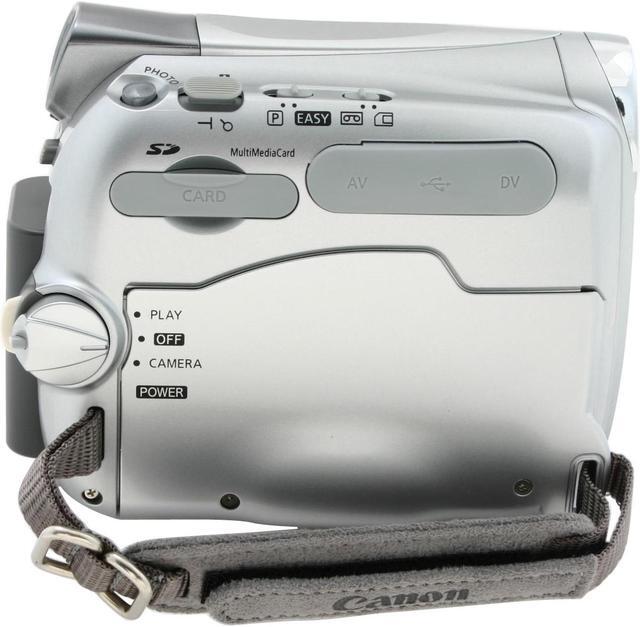 Alt view image 8 of 13 - Canon ZR600 1/6" 680K CCD 2.7" 112K LCD 25X Optical Zoom MiniDV Camcorder
