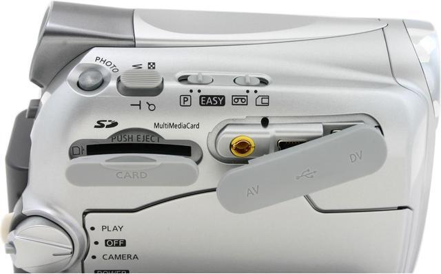 Alt view image 9 of 13 - Canon ZR600 1/6" 680K CCD 2.7" 112K LCD 25X Optical Zoom MiniDV Camcorder