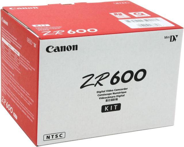 Alt view image 13 of 13 - Canon ZR600 1/6" 680K CCD 2.7" 112K LCD 25X Optical Zoom MiniDV Camcorder
