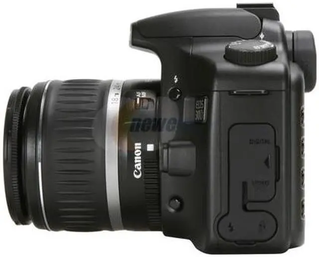 Canon EOS 30D Black Digital SLR Camera w/ EF-S 18-55mm f/3.5