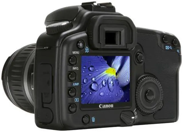 Canon EOS 30D Black Digital SLR Camera w/ EF-S 18-55mm f/3.5