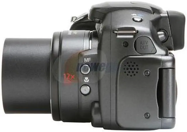 Alt view image 2 of 15 - Canon S3 IS Black 6.0 MP 12X Optical Zoom Digital Camera