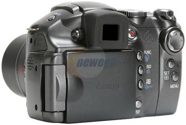 Alt view image 3 of 15 - Canon S3 IS Black 6.0 MP 12X Optical Zoom Digital Camera