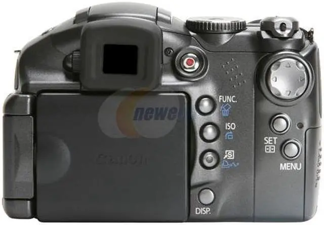 Alt view image 4 of 15 - Canon S3 IS Black 6.0 MP 12X Optical Zoom Digital Camera