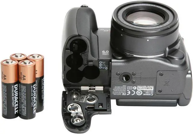 Alt view image 14 of 15 - Canon S3 IS Black 6.0 MP 12X Optical Zoom Digital Camera