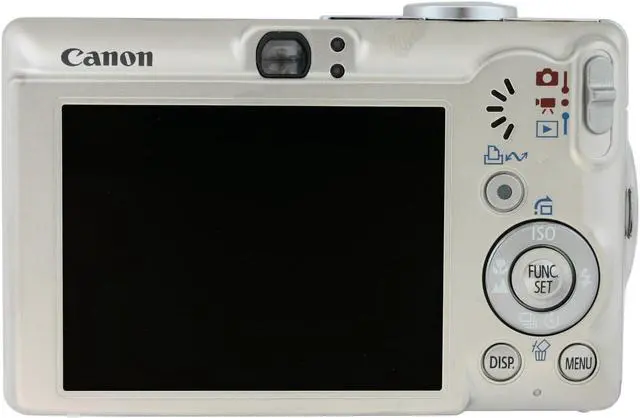 Alt view image 4 of 9 - Canon PowerShot SD600 Silver 6.0 MP 3X Optical Zoom Digital Camera