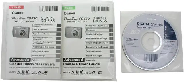 Alt view image 8 of 9 - Canon PowerShot SD630 Silver 6.0 MP 3X Optical Zoom Digital Camera