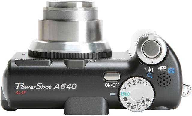 Alt view image 9 of 13 - Canon PowerShot A640 Black 10.0 MP 4X Optical Zoom Digital Camera